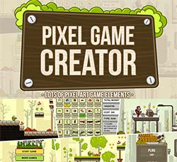 像素游戏创作(可自由组合)：Pixel Game Creator